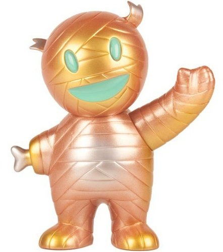 Mummy Boy - Hang Gang Exclusive - ToyCon UK 2013 figure by Brian Flynn, produced by Super7. Front view.