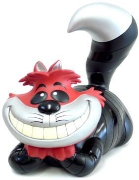 Cheshire Cat - Metal  figure by Span Of Sunset, produced by Span Of Sunset. Front view.