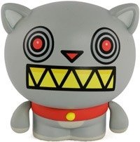 Robotosu figure by Delme, produced by Dreamland Toyworks. Front view.