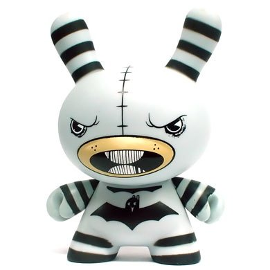 Ima Monsta figure by Greg Craola Simkins, produced by Kidrobot. Front view.