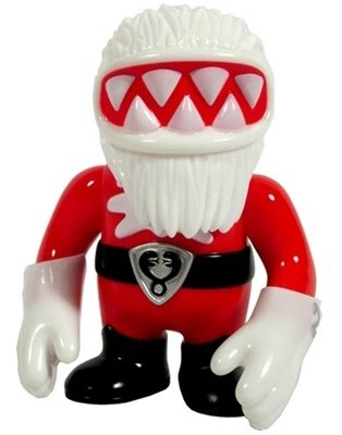 Zombeard - Santa Clause figure by Brian Flynn, produced by Super7. Front view.