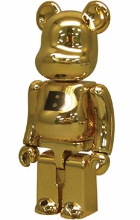 Basic Be@rbrick Series 14 - B figure, produced by Medicom Toy. Front view.