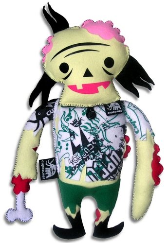 Zombie Boy figure by Cupco, produced by Cupco. Front view.