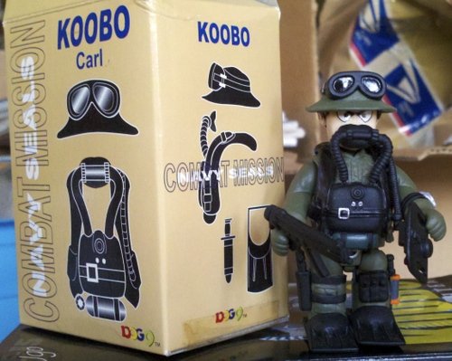 Carl - Combat Mission Navy Seals figure by Koobo, produced by Koobo. Front view.
