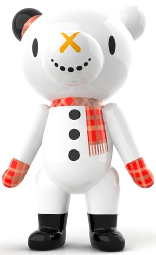 Dankeschoen Snowman  figure by Shin Tanaka X Nao Shimojo, produced by Maqet. Front view.