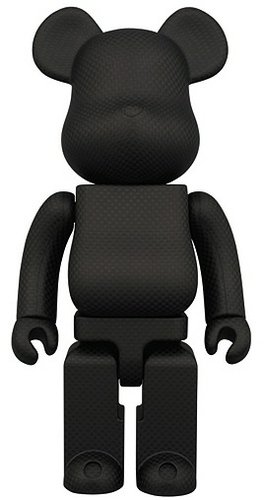 400% DRY CARBON figure, produced by Medicom Toy. Front view.