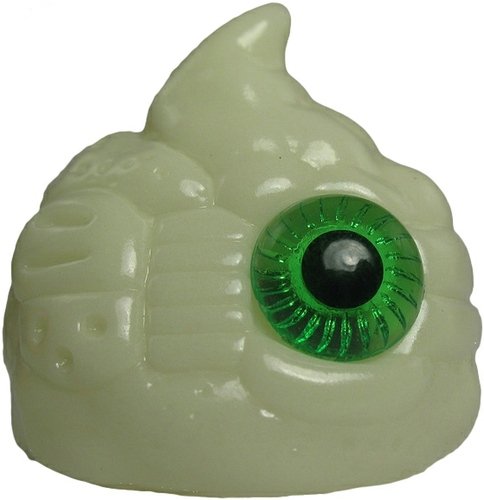 Chaoslime Mini (カオスライムミニ) - Unpainted GID w/ Random Eye Color figure by Mori Katsura, produced by Realxhead. Front view.