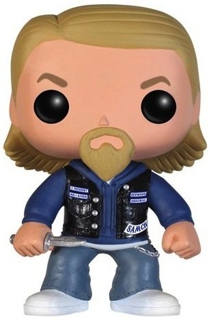 Sons of Anarchy - Jax Teller POP! figure by Funko, produced by Funko. Front view.