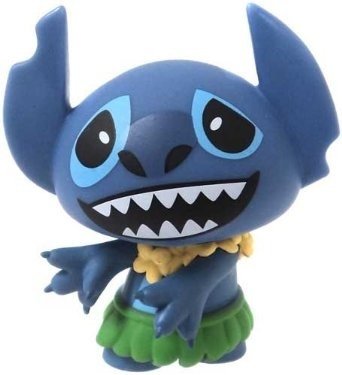 Disney Mystery Minis - Stitch  figure by Disney, produced by Funko. Front view.