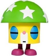 Funghi figure by Tado, produced by Creo Design. Front view.