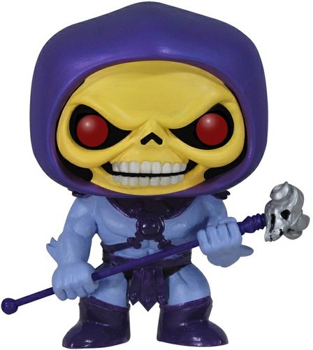 POP! Television - Skeletor figure by Funko, produced by Funko. Front view.