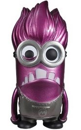 Evil Minion - Metallic, SDCC 2013 figure, produced by Funko. Front view.