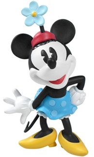 Classic Minnie Mouse figure by Disney, produced by Play Imaginative. Front view.