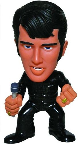 Funko Force - Elvis Presley (68 Special Ver.) figure, produced by Funko. Front view.