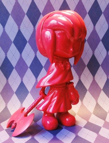 Little Axe Pinku - SDCC figure by Erick Scarecrow, produced by Esc-Toy. Front view.