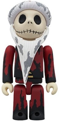Sandy Claws - Damage Ver. figure by Tim Burton, produced by Medicom Toy. Front view.