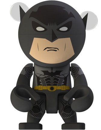 The Dark Knight Rises Batman Trexi figure by Dc Comics, produced by Play Imaginative. Front view.