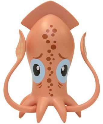 Giant Squid figure by Casey Jones, produced by Disney. Front view.