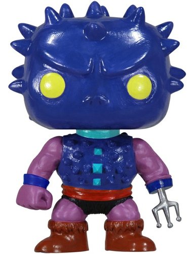 Spikor figure, produced by Funko. Front view.
