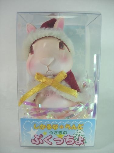 Christmas Usagi figure, produced by Siccaluna Koubou. Front view.