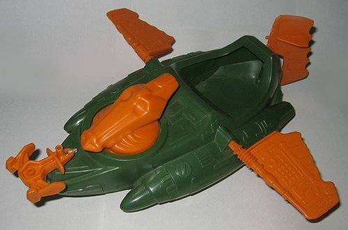 Wind Rider figure by Roger Sweet, produced by Mattel. Front view.