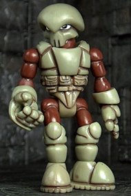 Ranic Pheyden figure, produced by Onell Design. Front view.