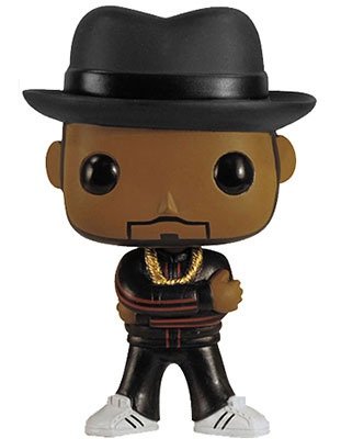 POP! Rocks - RUN DMC - Jam Master Jay figure by Funko, produced by Funko. Front view.