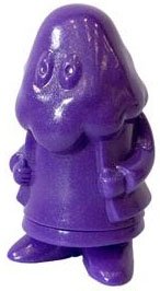 Pocket Seeker - Purple Unpainted SDCC 11 figure by Arbito, produced by Gargamel. Front view.