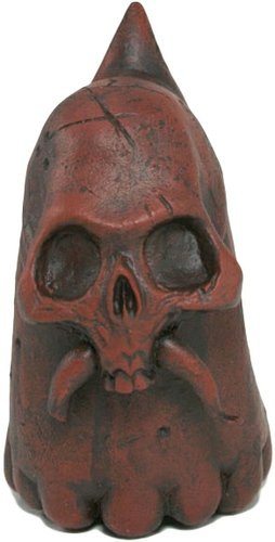 Rojo Hater figure by Chris Ryniak. Front view.