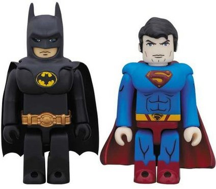 Batman & Superman (Motion Picture) figure by Dc Comics, produced by Medicom Toy. Front view.