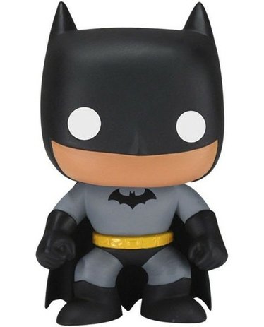 POP! Heroes - Batman figure by Dc Comics, produced by Funko. Front view.