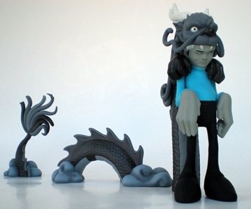 Kid Dragon - The Loyal Subjects Edition figure by Sam Flores, produced by The Loyal Subjects. Front view.