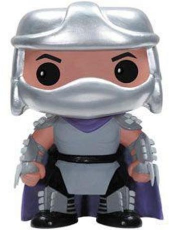 Shredder figure, produced by Funko. Front view.