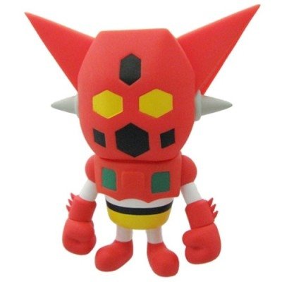Getter Robo figure by Pansonworks, produced by Banpresto. Front view.