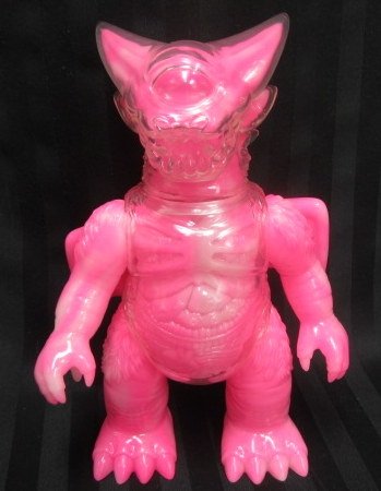 Deathra - Pink/GID Swirl LB 14 figure by Gargamel, produced by Gargamel. Front view.