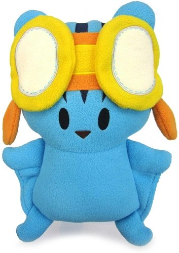 SB Aqua Plush figure by Frombie, produced by Frombie. Front view.