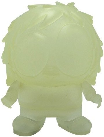 EVIL APE - CLEAR/DIY figure by Mca, produced by Toy2R. Front view.