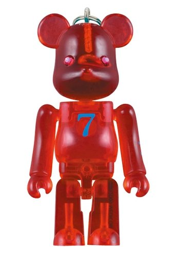 Birthday Be@rbrick 70% - 7 figure, produced by Medicom Toy. Front view.