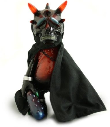 King Devil Boogie Man figure by Cure Toys, produced by Cure Toys. Front view.