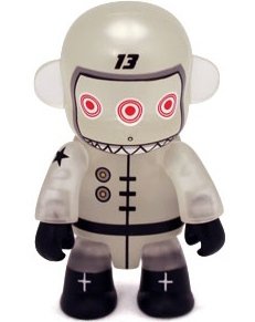 Spacebot 13 figure by Dalek, produced by Toy2R. Front view.