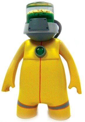 Dr. Brain - OG  figure by Robotics Industries (Jim Freckingham), produced by Raje Toys. Front view.
