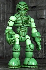 Spirico Exellis figure, produced by Onell Design. Front view.
