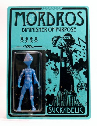Mordros figure by Sucklord, produced by Suckadelic. Front view.