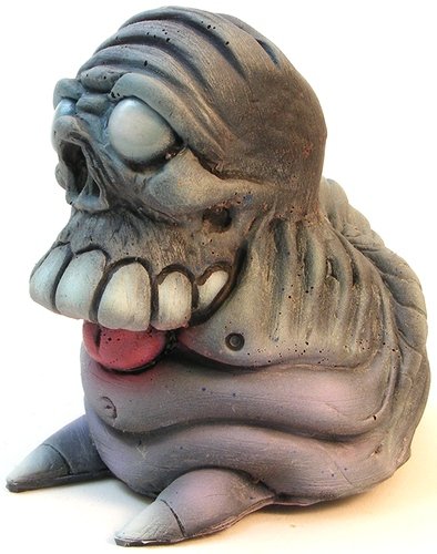 Tundra Skelechub figure by We Become Monsters (Chris Moore) . Front view.