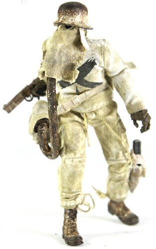 WWRp Fantôme de Plume  - Bambaland Exclusive figure by Ashley Wood, produced by Threea. Front view.