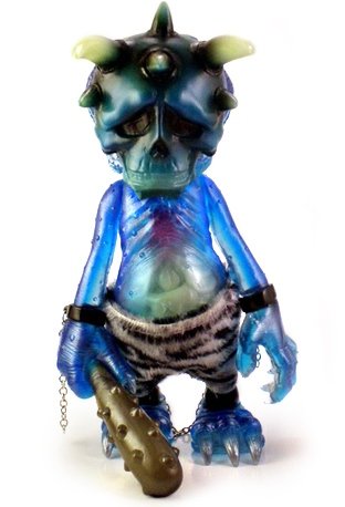 Setsubun Devil Boogie-Man Ao-Oni (デビル ブギーマン) figure by Cure, produced by Cure. Front view.