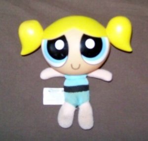 Bubbles figure by Craig Mccracken, produced by Cartoon Network. Front view.