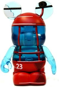 Skyway figure by Casey Jones, produced by Disney. Front view.
