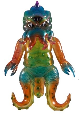 Kaiju Tripus - Dead Presidents Version One figure by Mark Nagata X Dead Presidents , produced by Max Toy Co.. Front view.