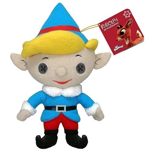 Hermey the Elf figure, produced by Funko. Front view.